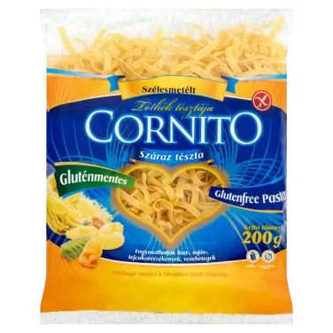 Gluténmentes tészta szélesmetélt 200 g