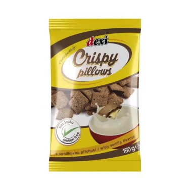 Gluténmemtes crispy párnák vanília 150 g
