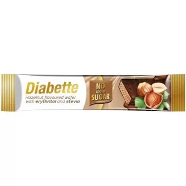 mogyorós ízű krémmel töltött mártatlan ostyaszelet, fruktózzal gluténmentes 50 g