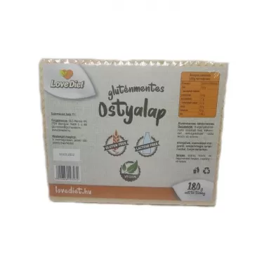 Gluténmentes love diet ostyalap 180g
