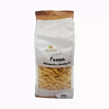Gluténmentes love diet penne száraztészta 500g