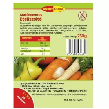 Gluténmentes ételízesítő 250g