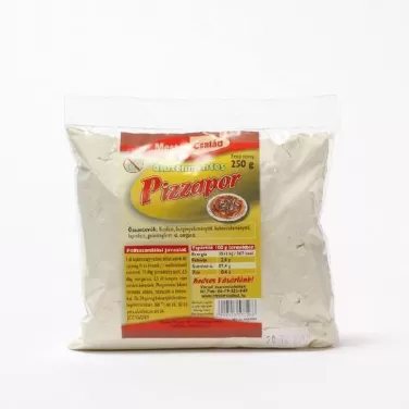 gluténmentes pizzapor 250 g