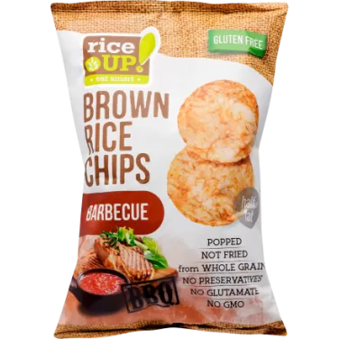 barna rizs chips barbecue ízű 60 g