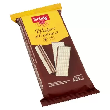Gluténmentes wafer kakaós ostya 125 g