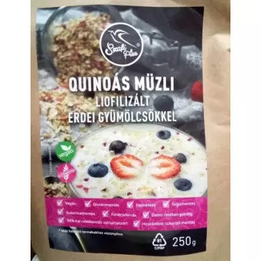 Free quinoás müzli liofilizált erdei gyümölcsökkel (gluténmentes) 250 g